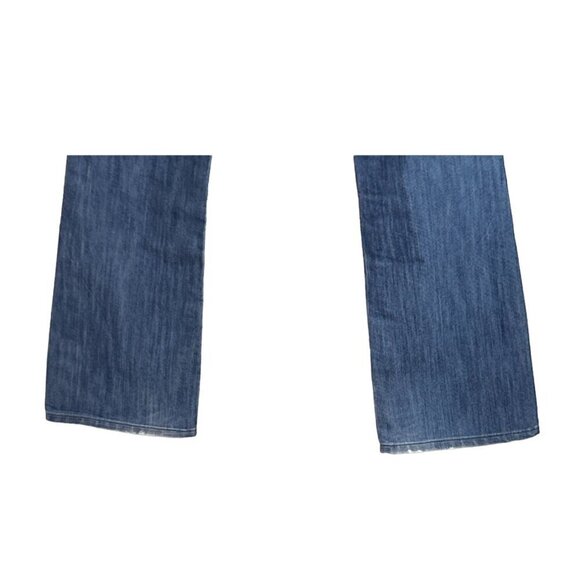 Levi's Mens 527 Black Label Boot Cut Snap Pocket Bootcut Jeans Blue Size 34 x 34 - Picture 6 of 10